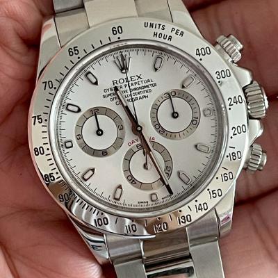 Rolex Daytona weiss 