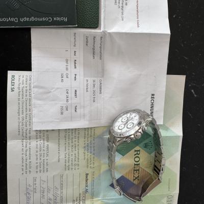 Rolex Daytona 116520 mit Servicegarantie bis Ende 2027